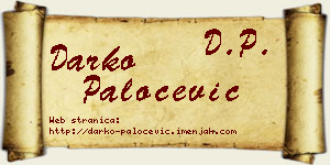 Darko Paločević vizit kartica